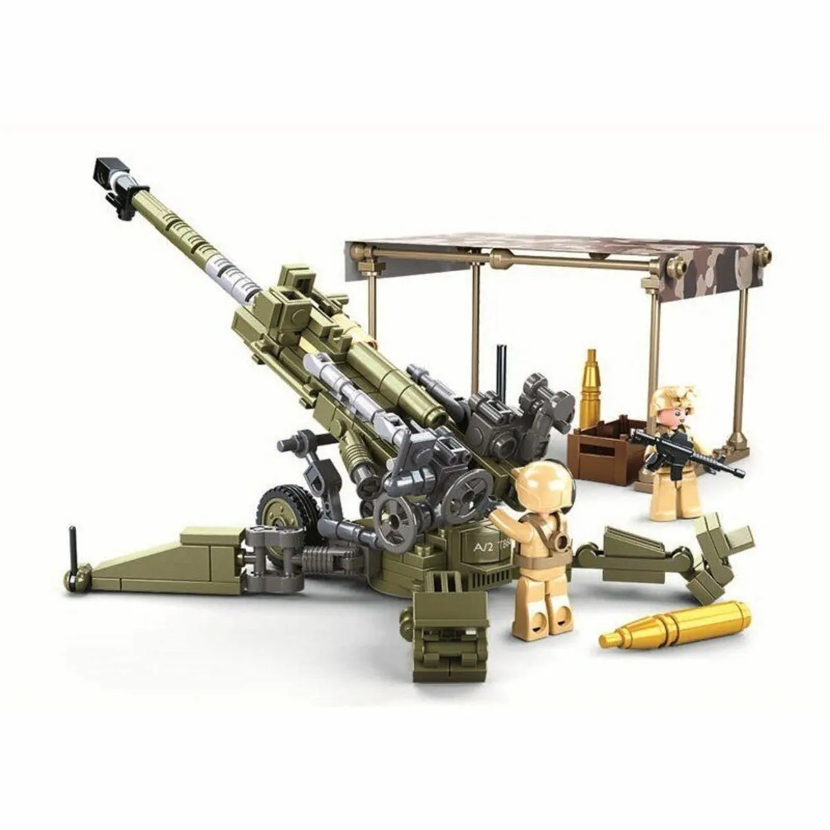 Sluban WW2 M777 Howitzer Minifigure - Image 1