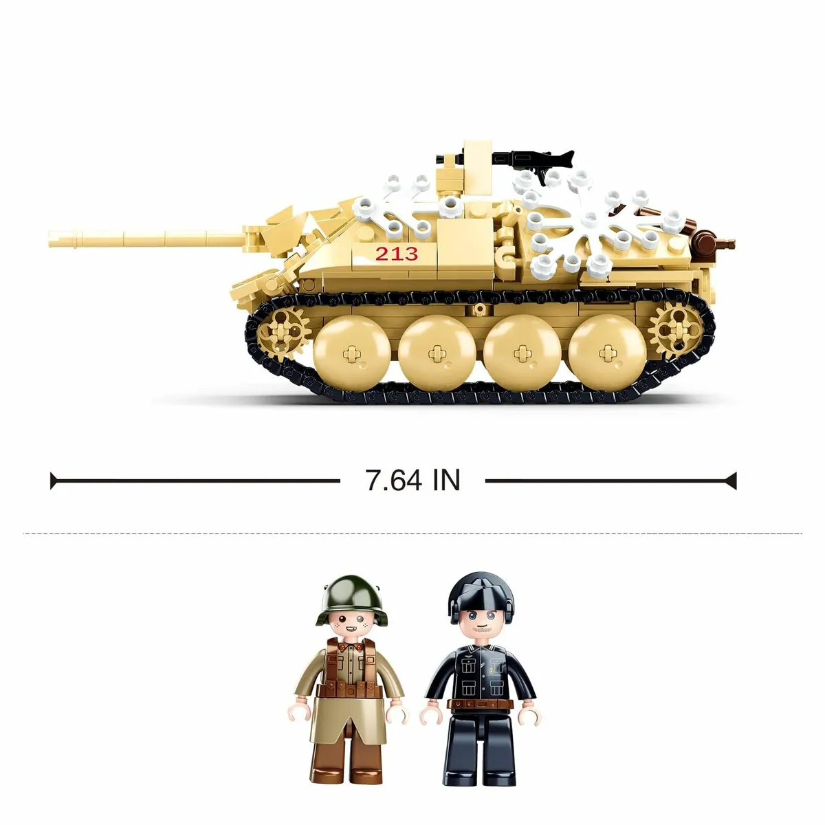 Sluban WW2 Tank Destroyer Jagdpanzer 344 pieces - Image 3