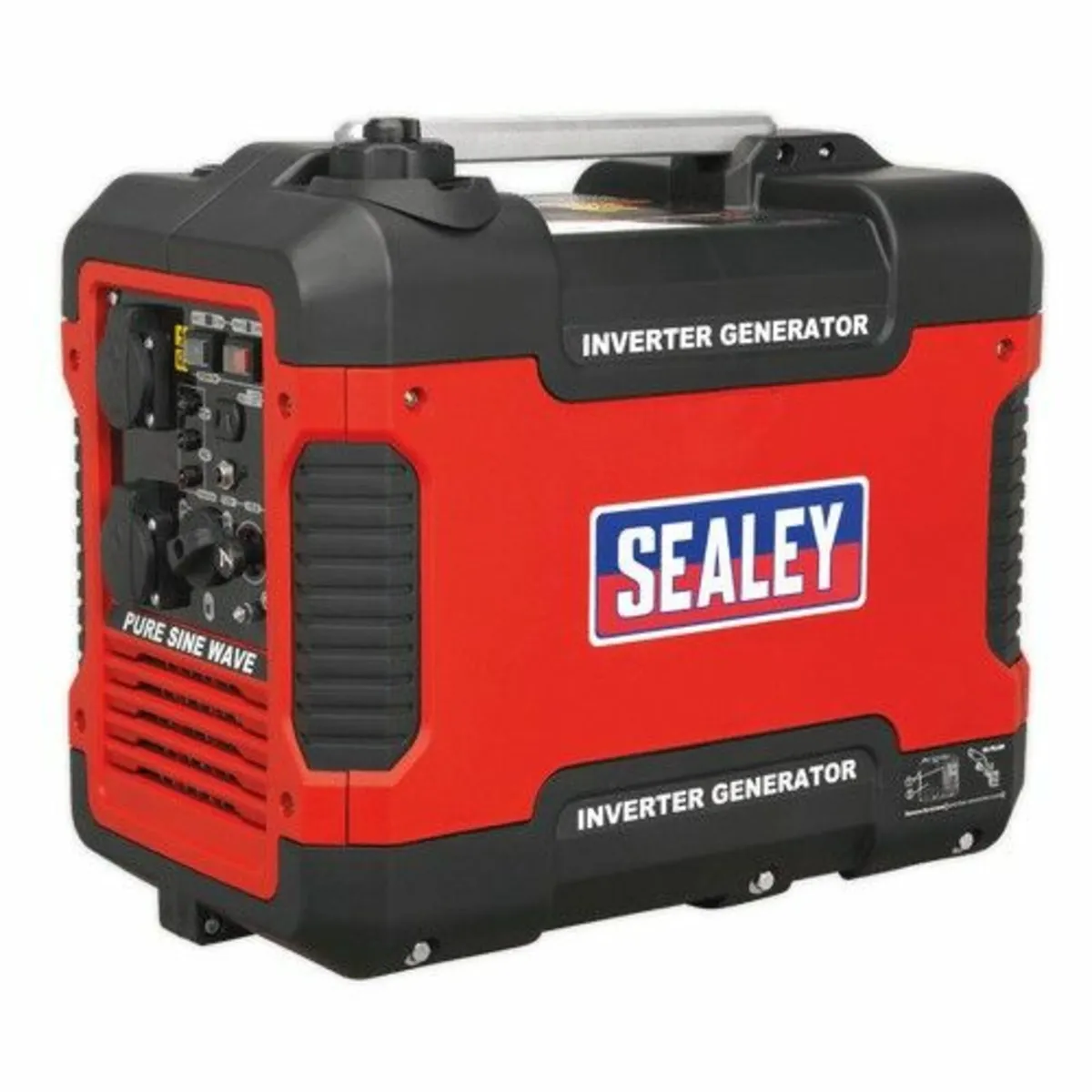 Sealey Inverter Generator 2000W 230V 4 Stroke G200 - Image 3