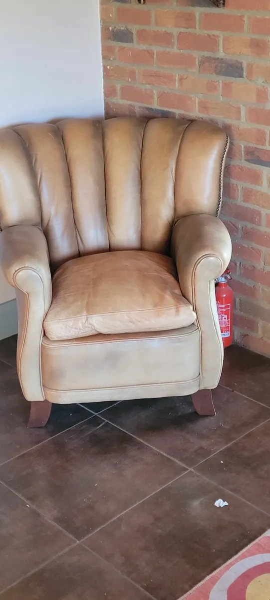 Leather armchairs - Image 1