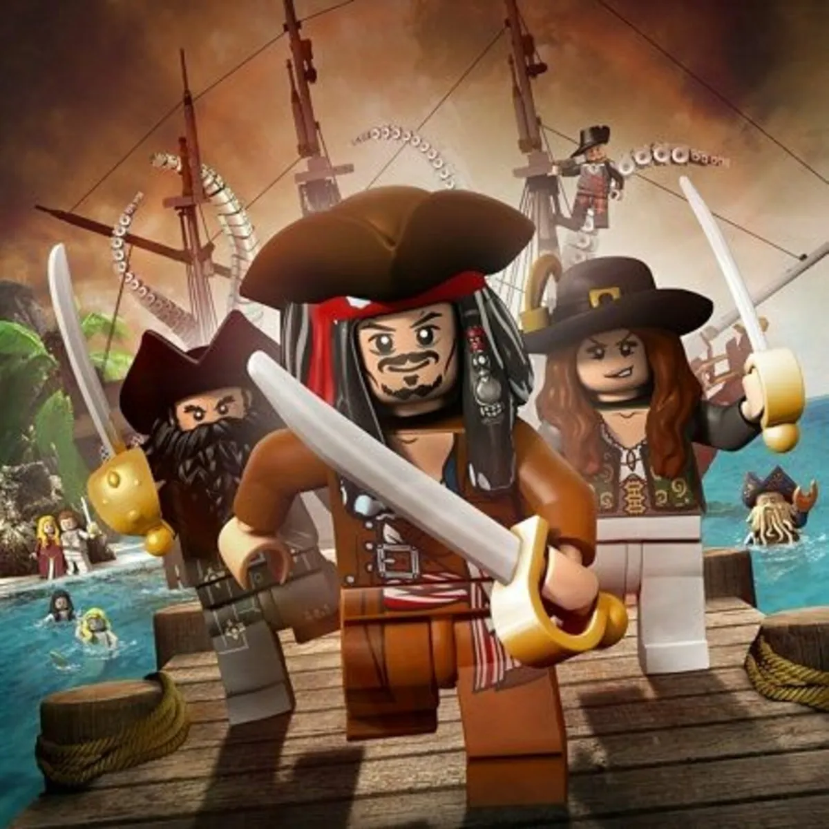 Pirates of the Caribbean Lego Comp. Minifigures - Image 1