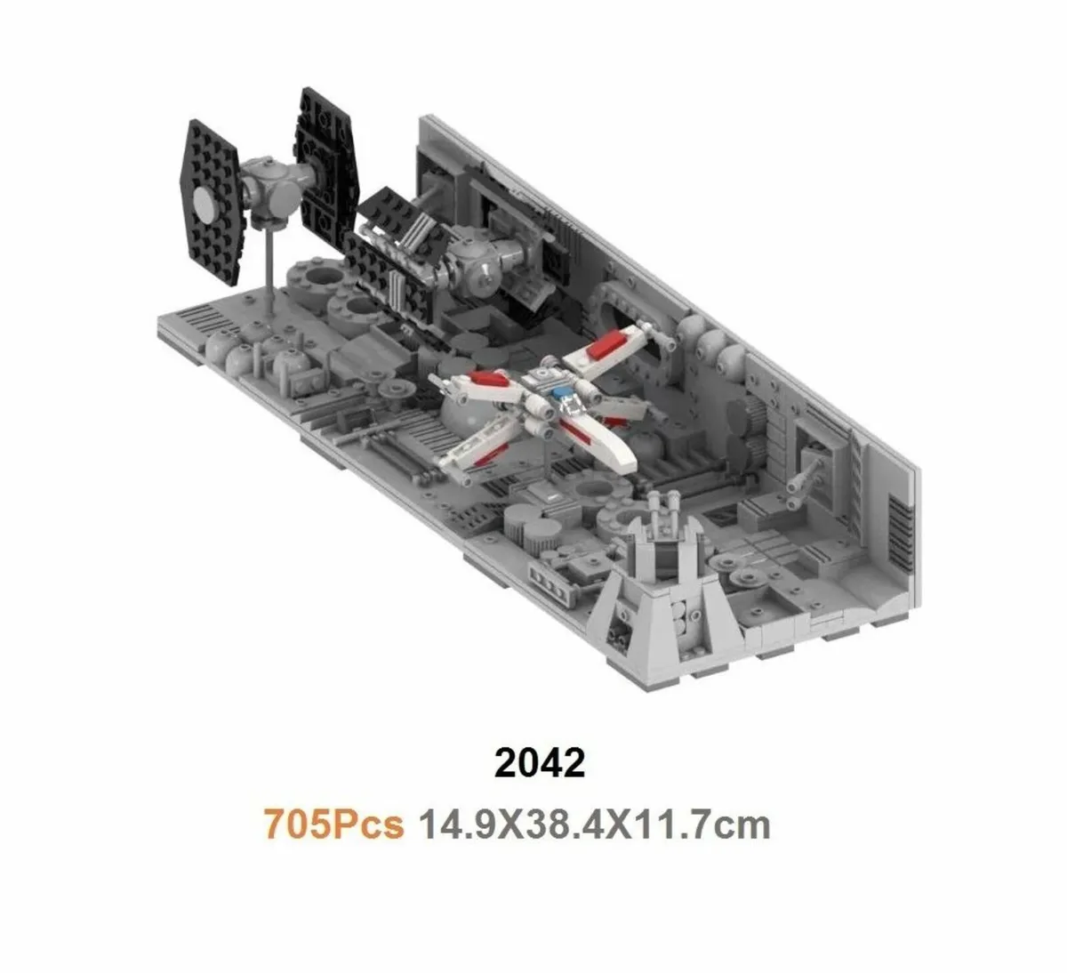 Star Wars Death Star Trench Run Chase Lego Comp. - Image 1