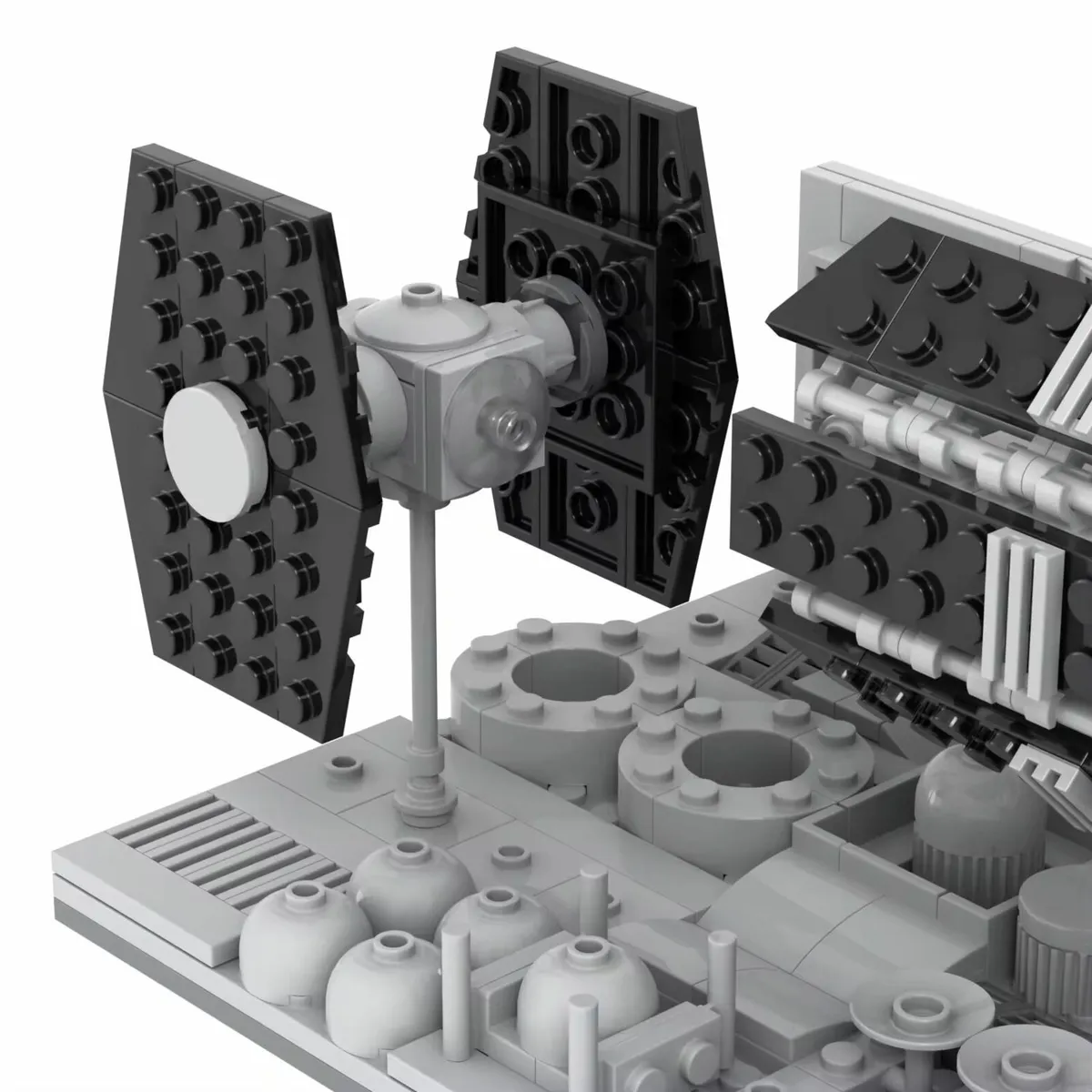 Star Wars Death Star Trench Run Chase Lego Comp. - Image 3