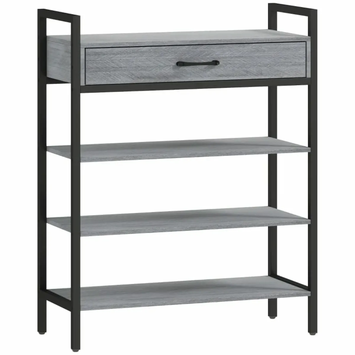 4-tier Shoe Rack, Hallway Rack for up to 9 Pairs o - Image 1