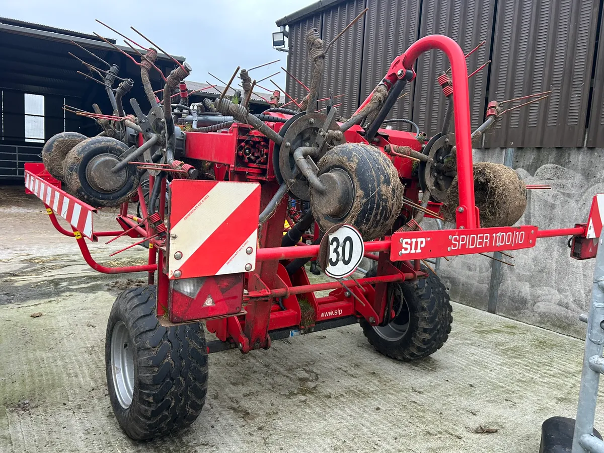 SIP SPIDER 1100-10 11MTR TEDDER - Image 4