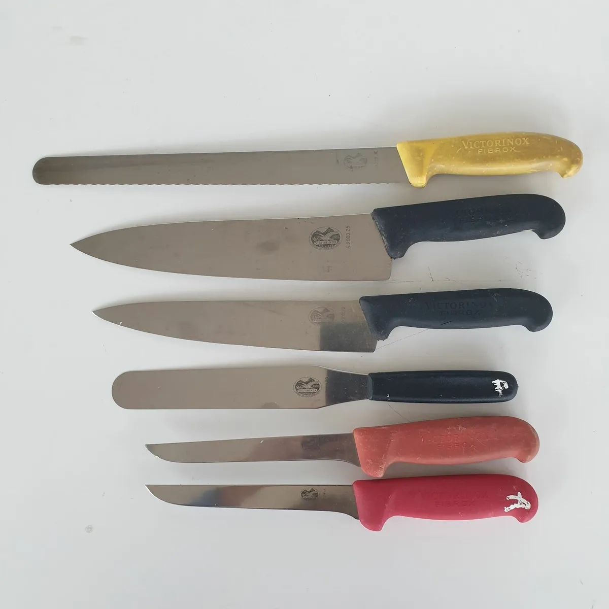 Victorinox fibrox set of chef knives - Image 1