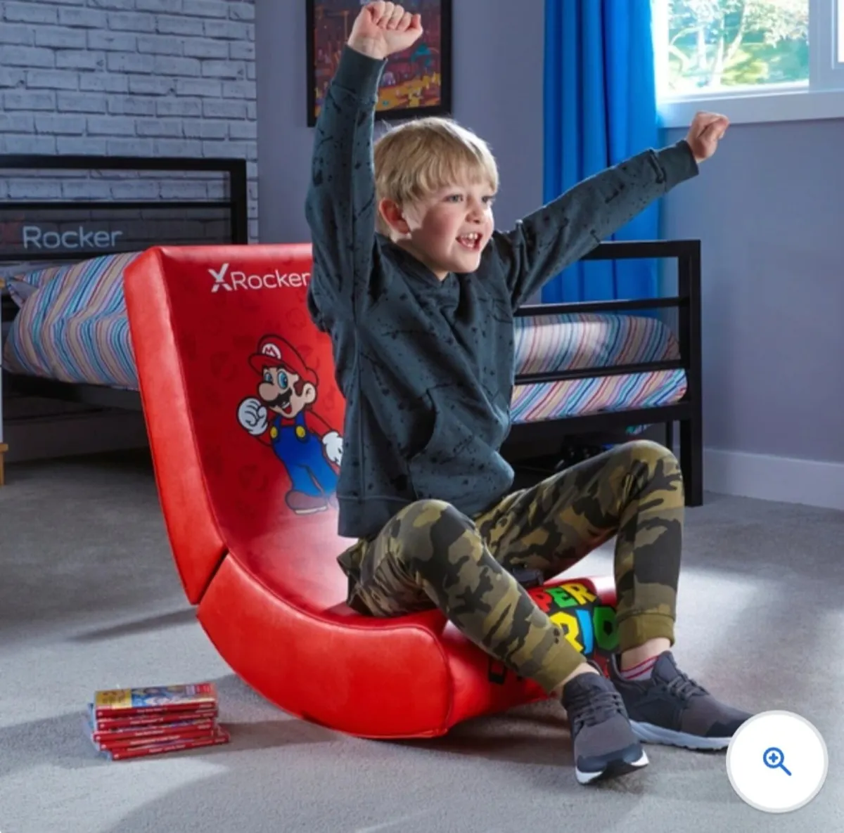 Super Mario Xrocker Gaming Chair - Image 3