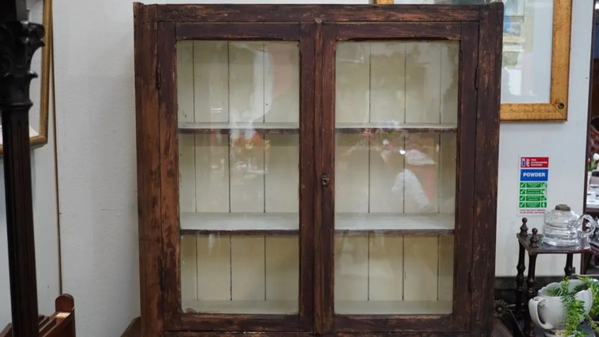 Antique Irish Workshop Cabinet - c.1910 - Image 4