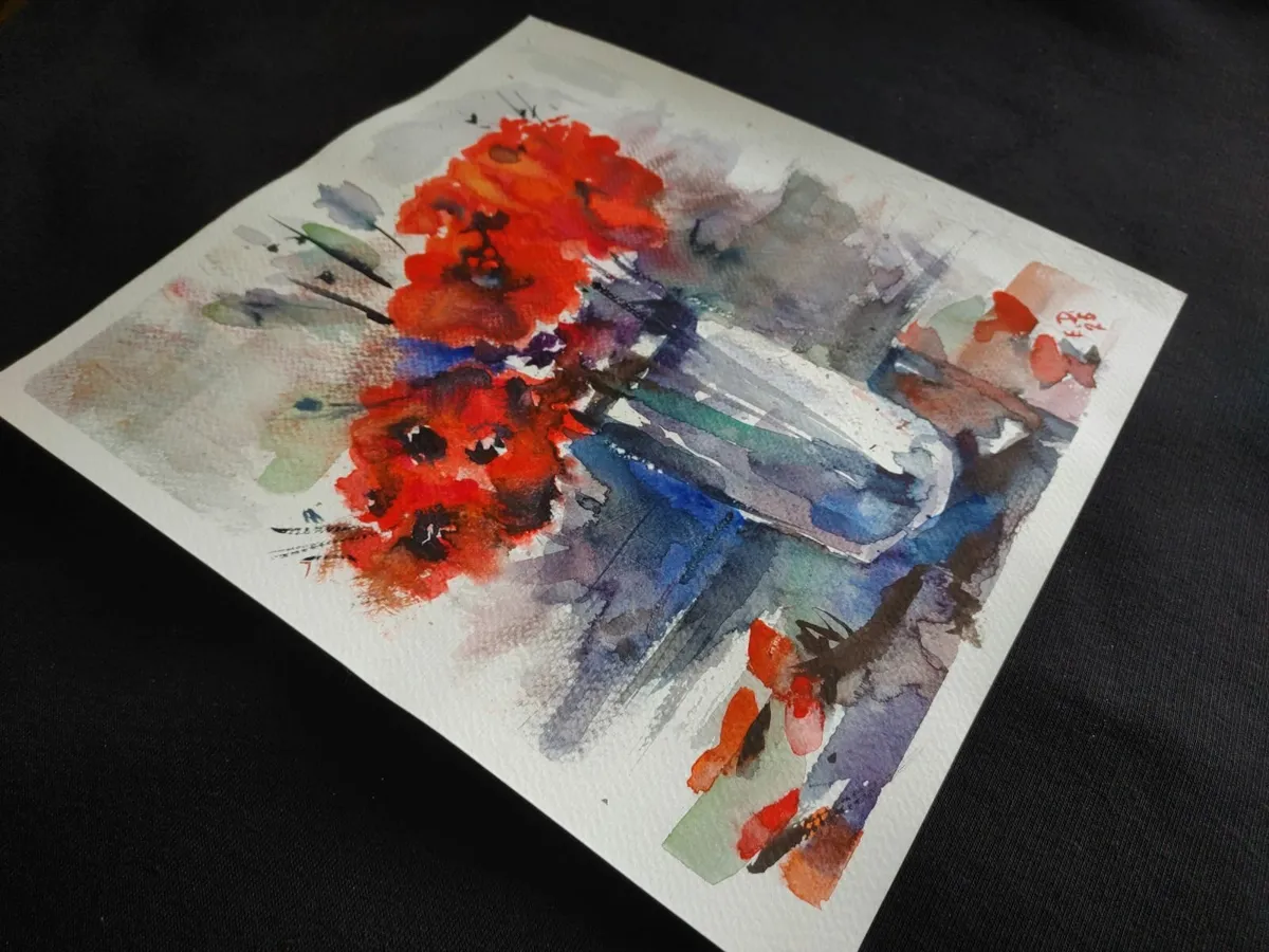 watercolor painting - Image 3