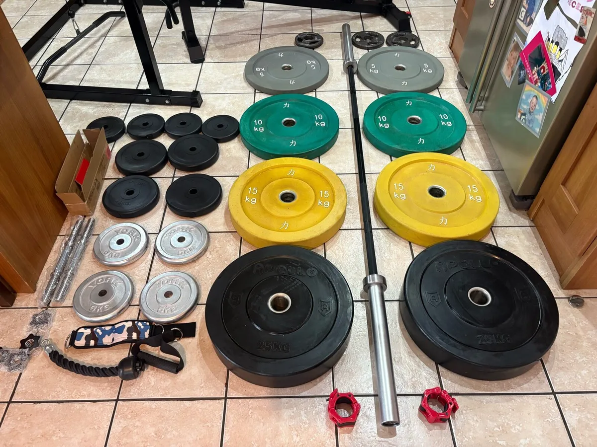 AMAZING GYM POWER RACK, CABLE SYSTEM GYM SET!!! - Image 2