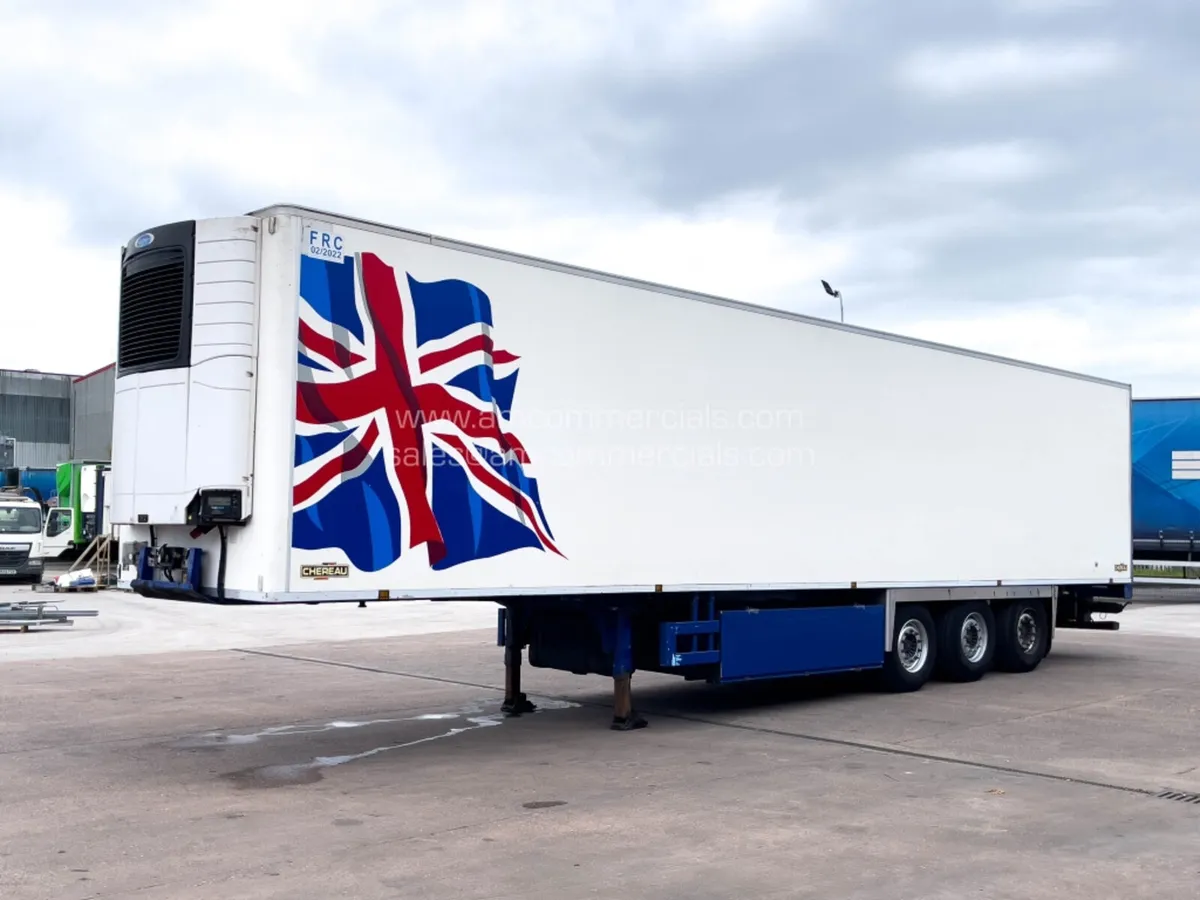 2016 CHEREAU SINGLE TEMP TRI AXLE FRIDGE TRAILER - Image 3