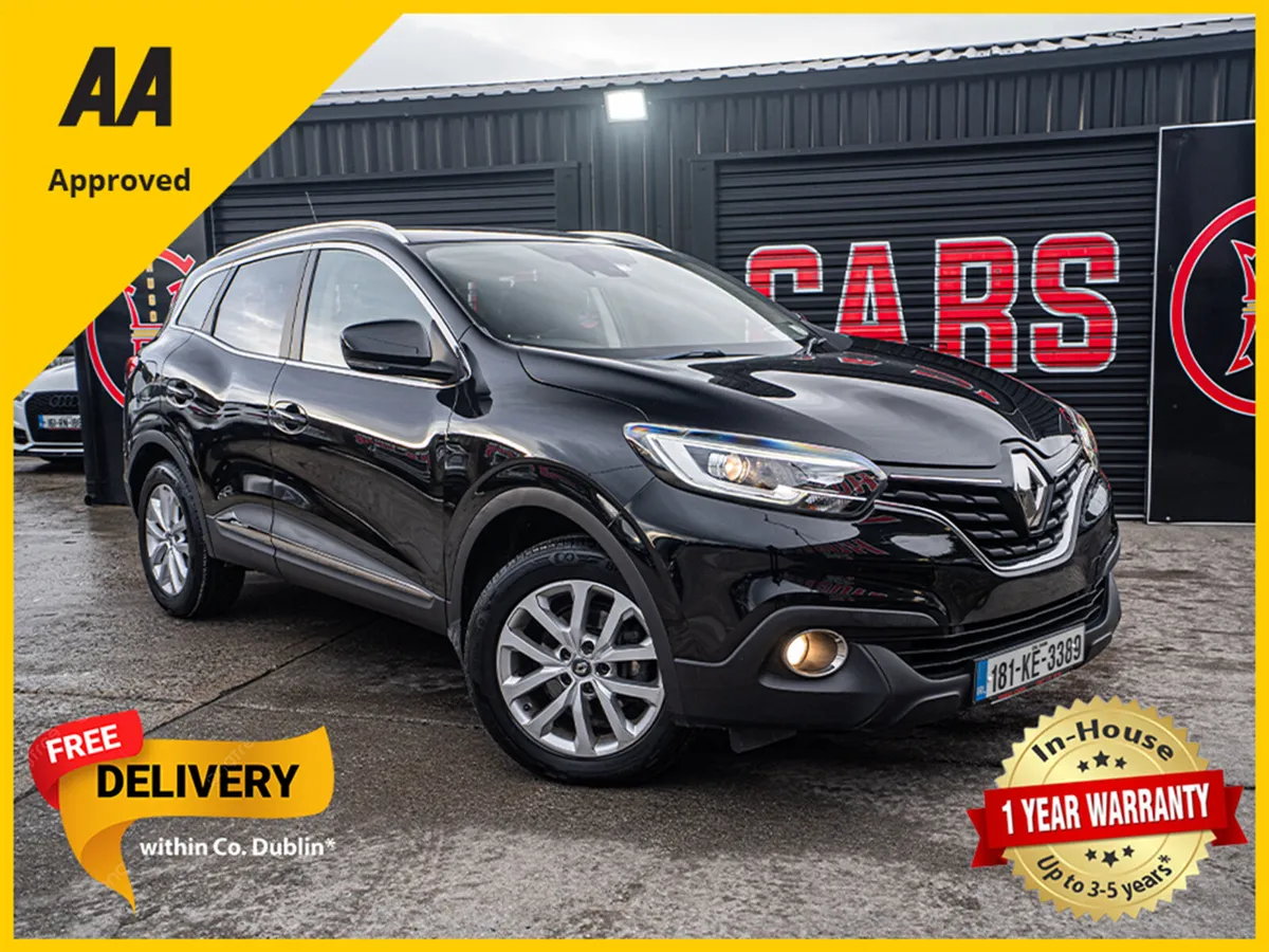 2018 Kadjar 1.5dci Auto/New NCT/Irish/1yr warranty - Image 1