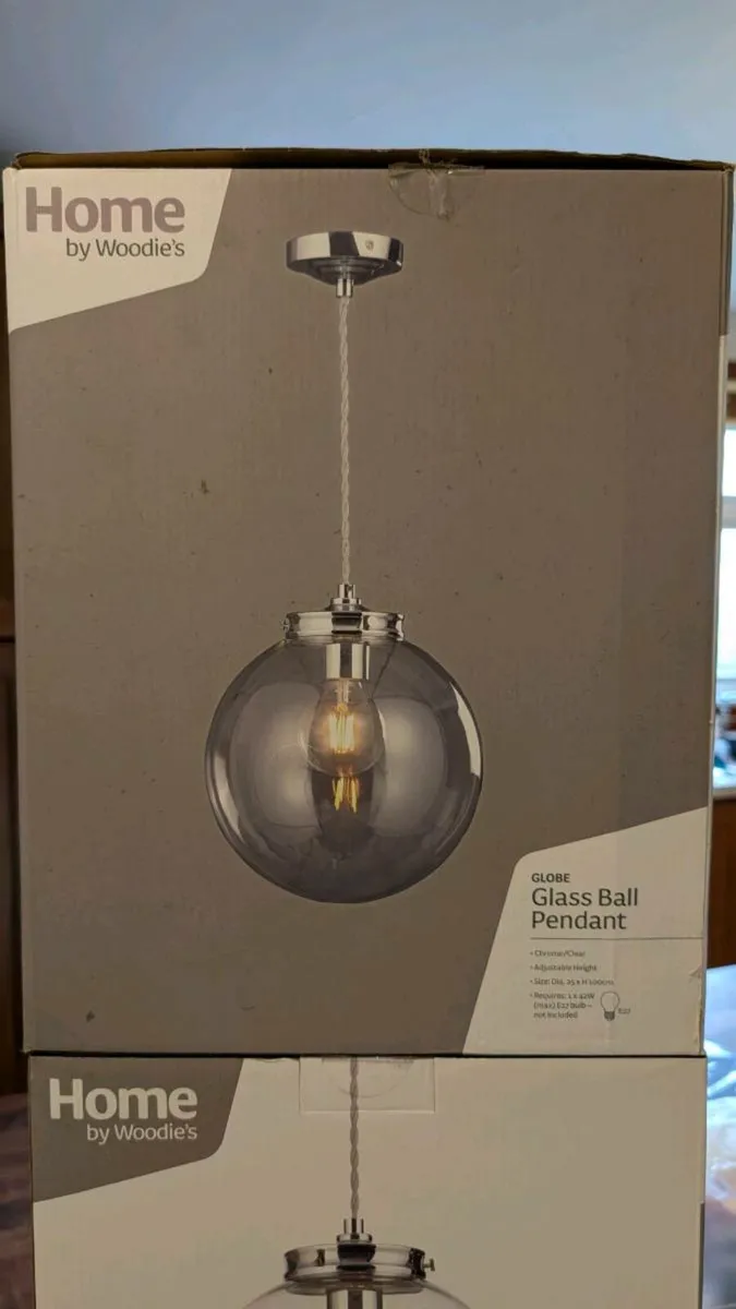 Glass Pendant x 2 - Image 2