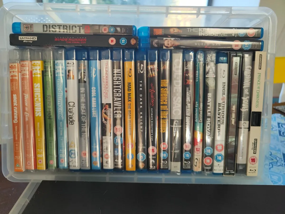 Panasonic 4K Blu-ray Player & 47 Total Movies - Image 2