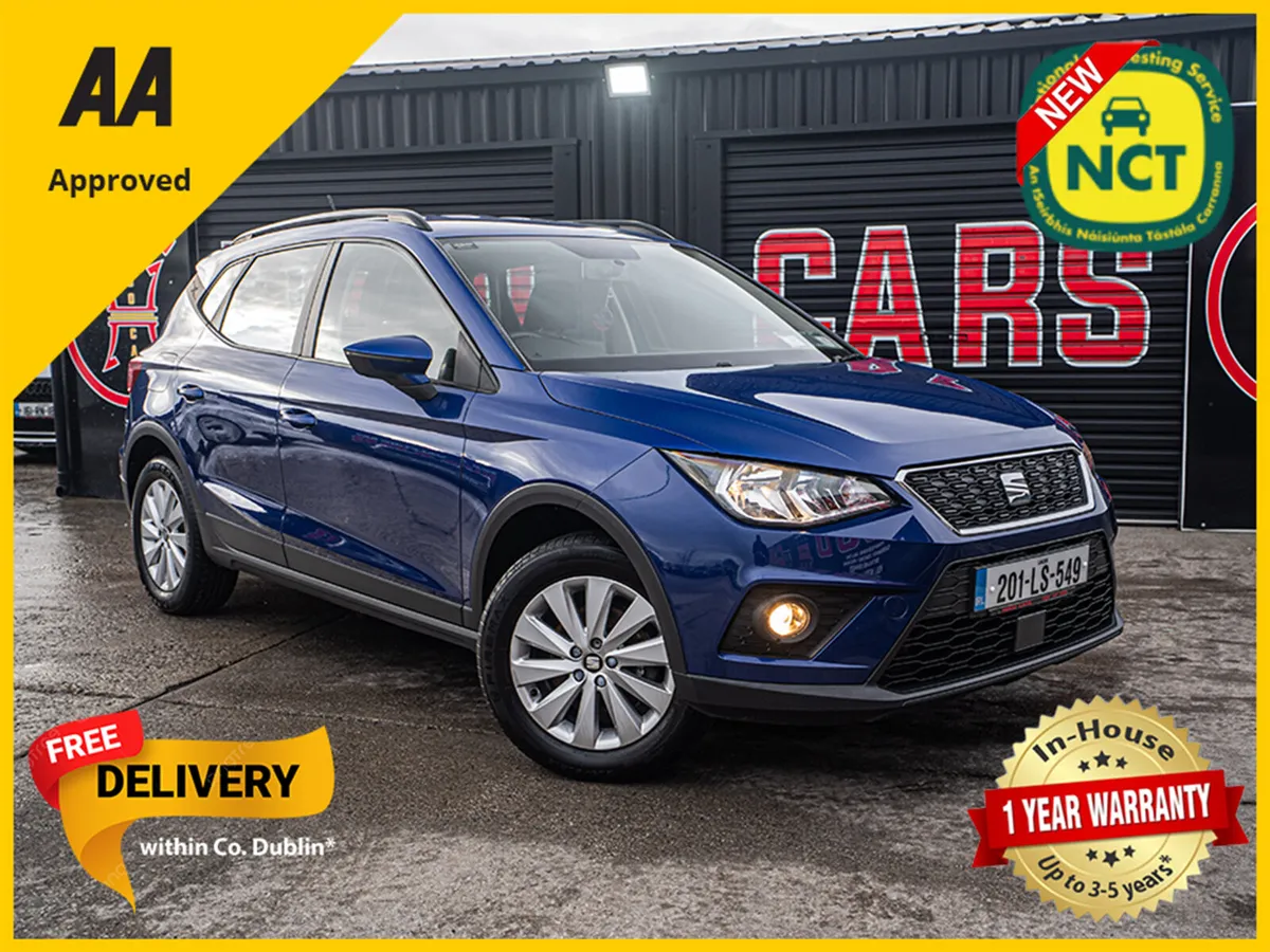 2020 Seat Arona 1.0tsi/1 owner/New NCT/1yr warrant - Image 1