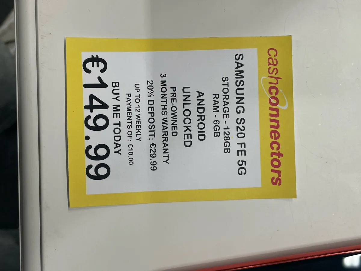 SAMSUNG S20 FE 5G - Image 3