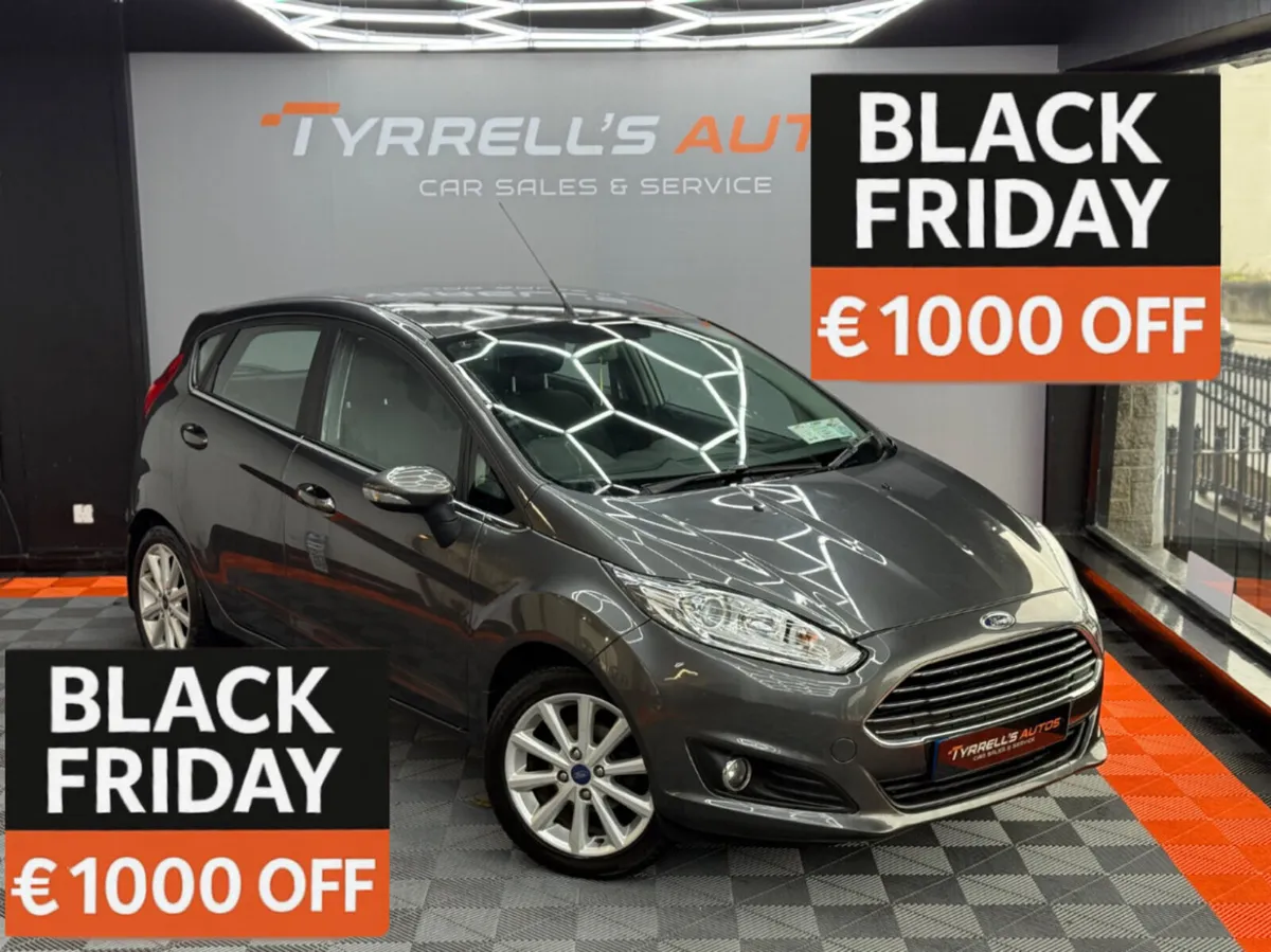 "BLACK FRIDAY" Ford Fiesta 1.0 Petrol Auto 2016 - Image 1