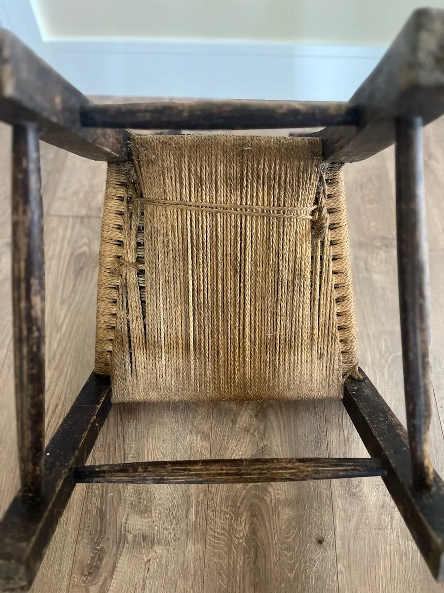 Antique Pine Sugan Chair - Image 4