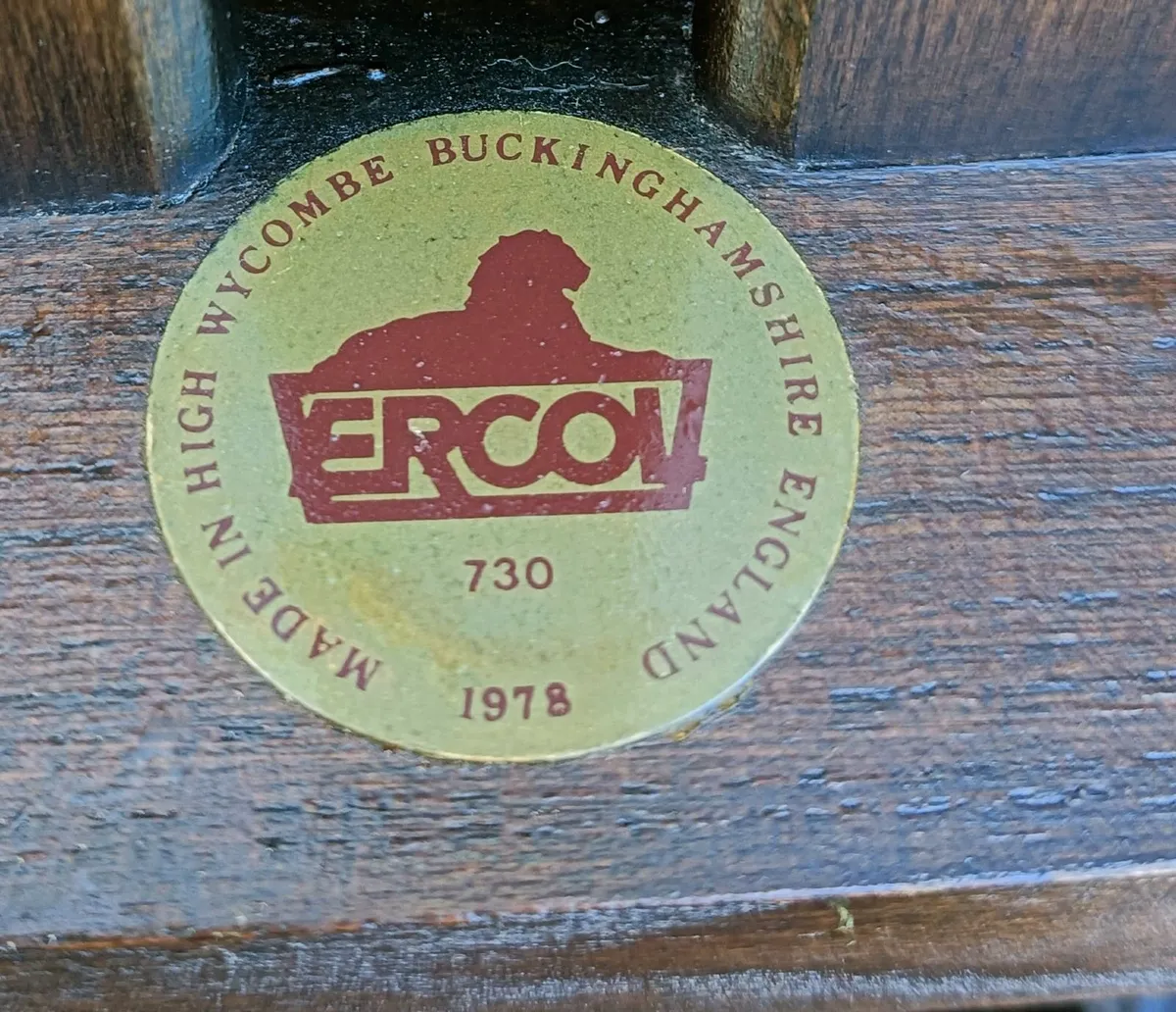 ERCOL DINING CHAIRS - Image 3