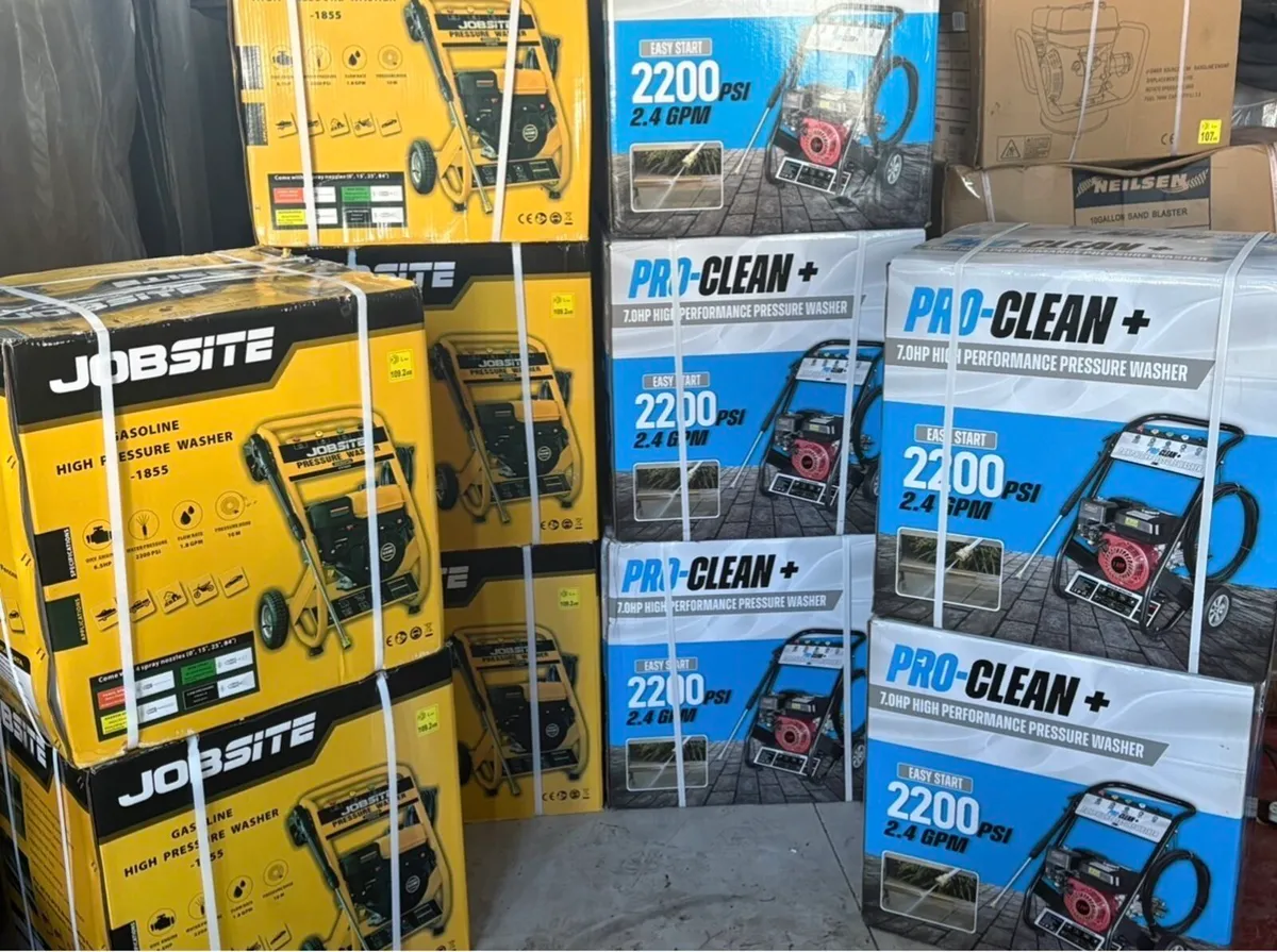 Petrol pressure washer