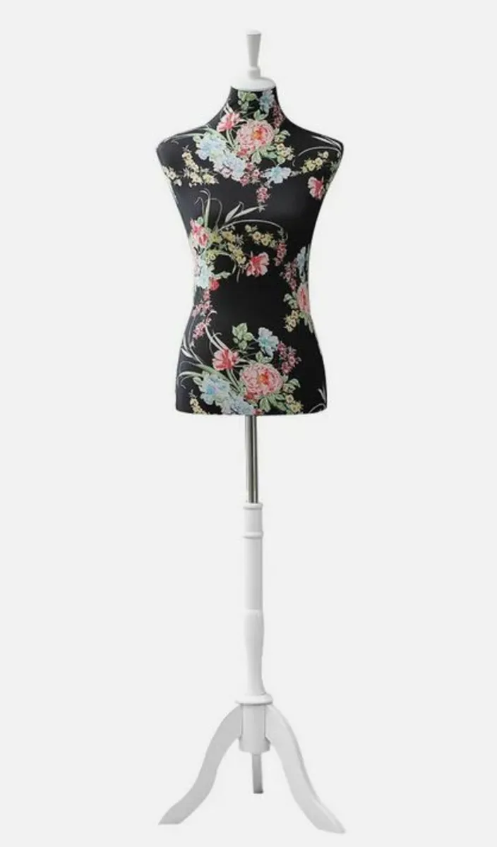 New Dark Floral Design Mannequin - FREE DELIVERY - Image 3