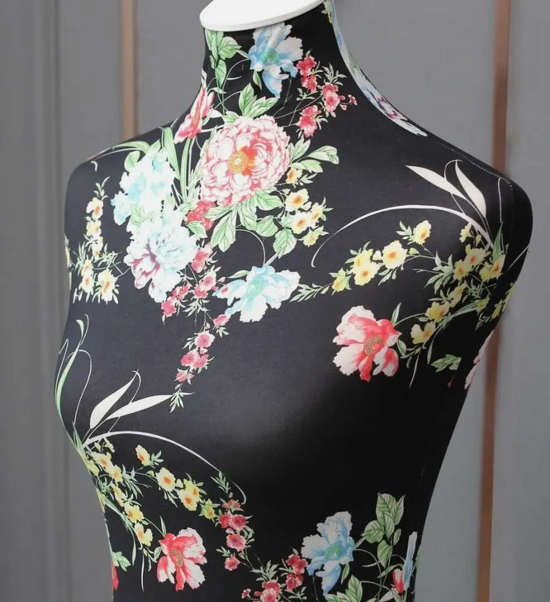 New Dark Floral Design Mannequin - FREE DELIVERY - Image 1