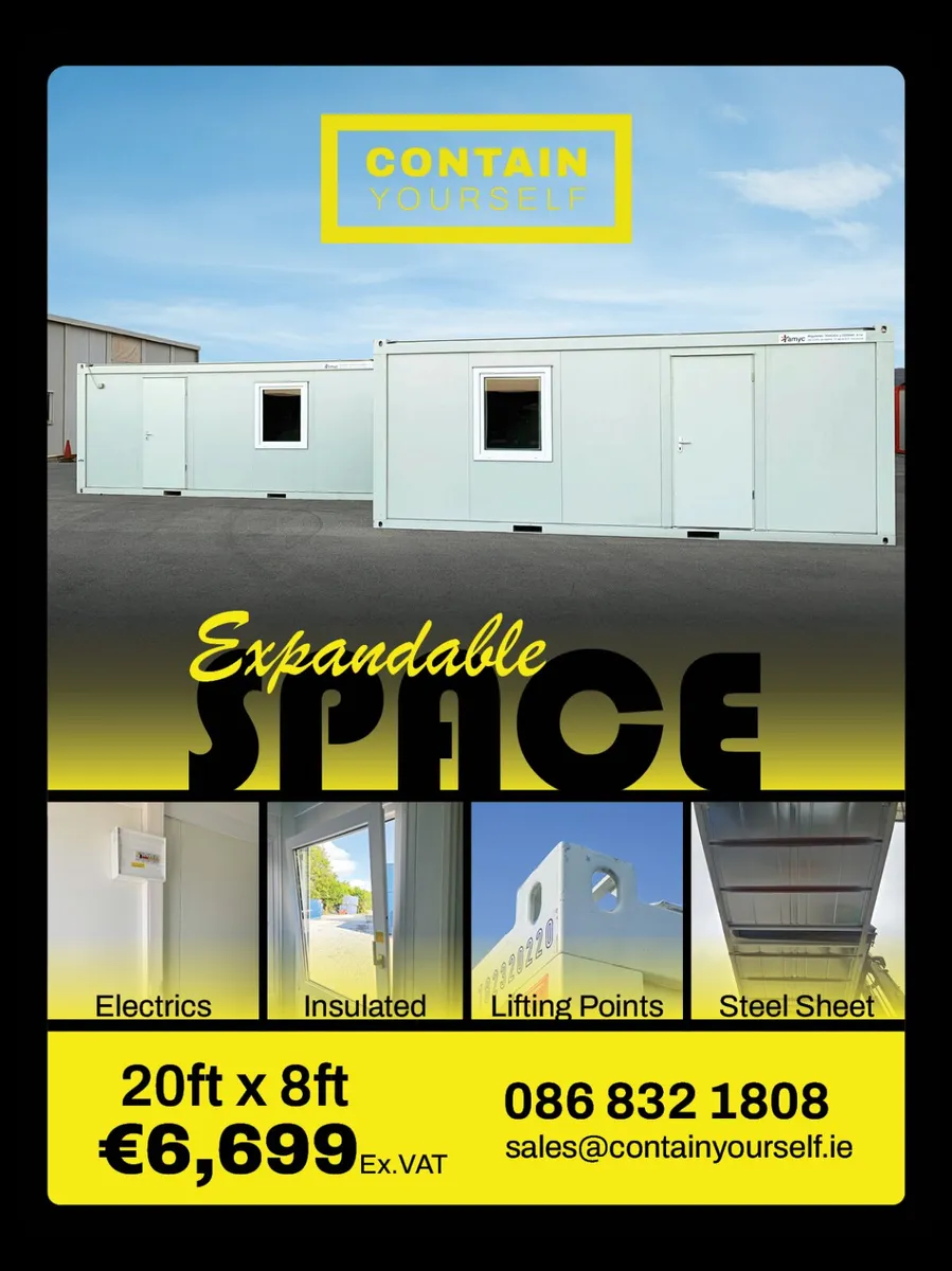 Office Canteen Dry-Room Portable Container - Image 1