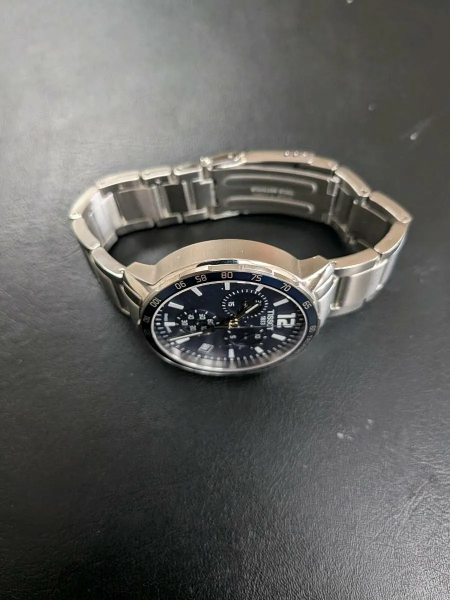 Tissot T0954171104700 Men's Quickster Blue Dial Wa - Image 4