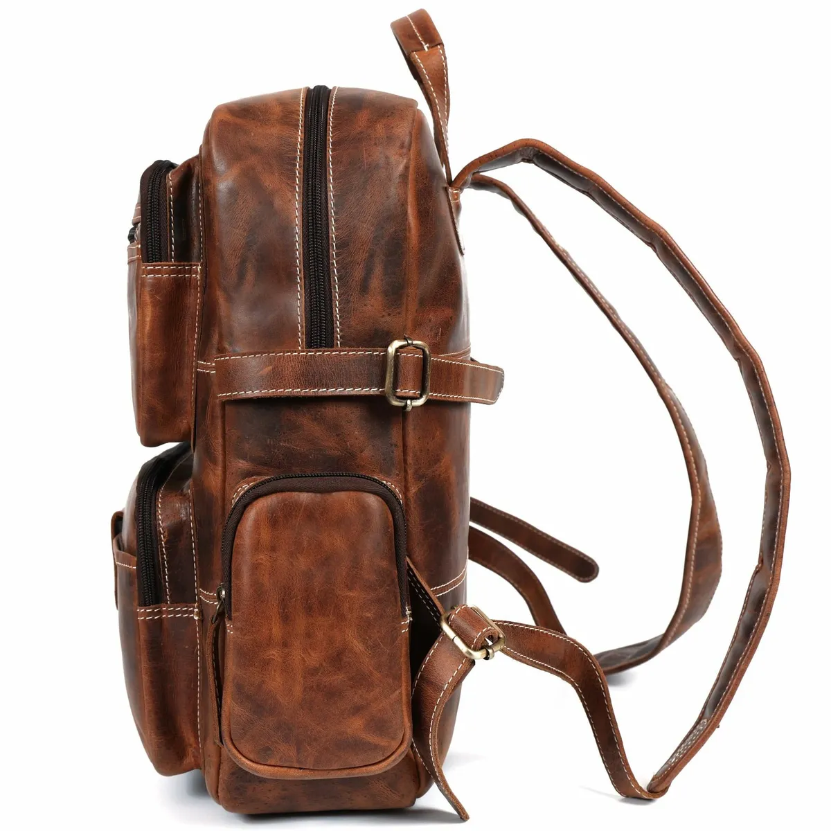 Genuine Leather Backpack for Men &  Women - Image 3