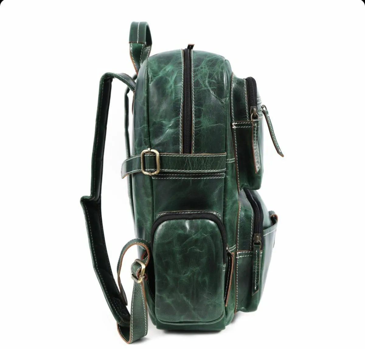 Genuine Leather Backpack for Men &  Women - Image 2