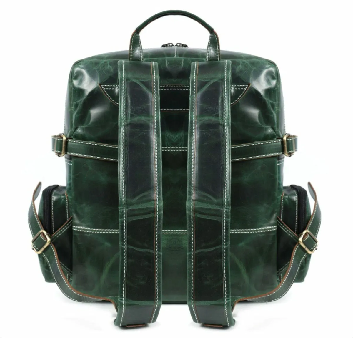 Genuine Leather Backpack for Men &  Women - Image 3