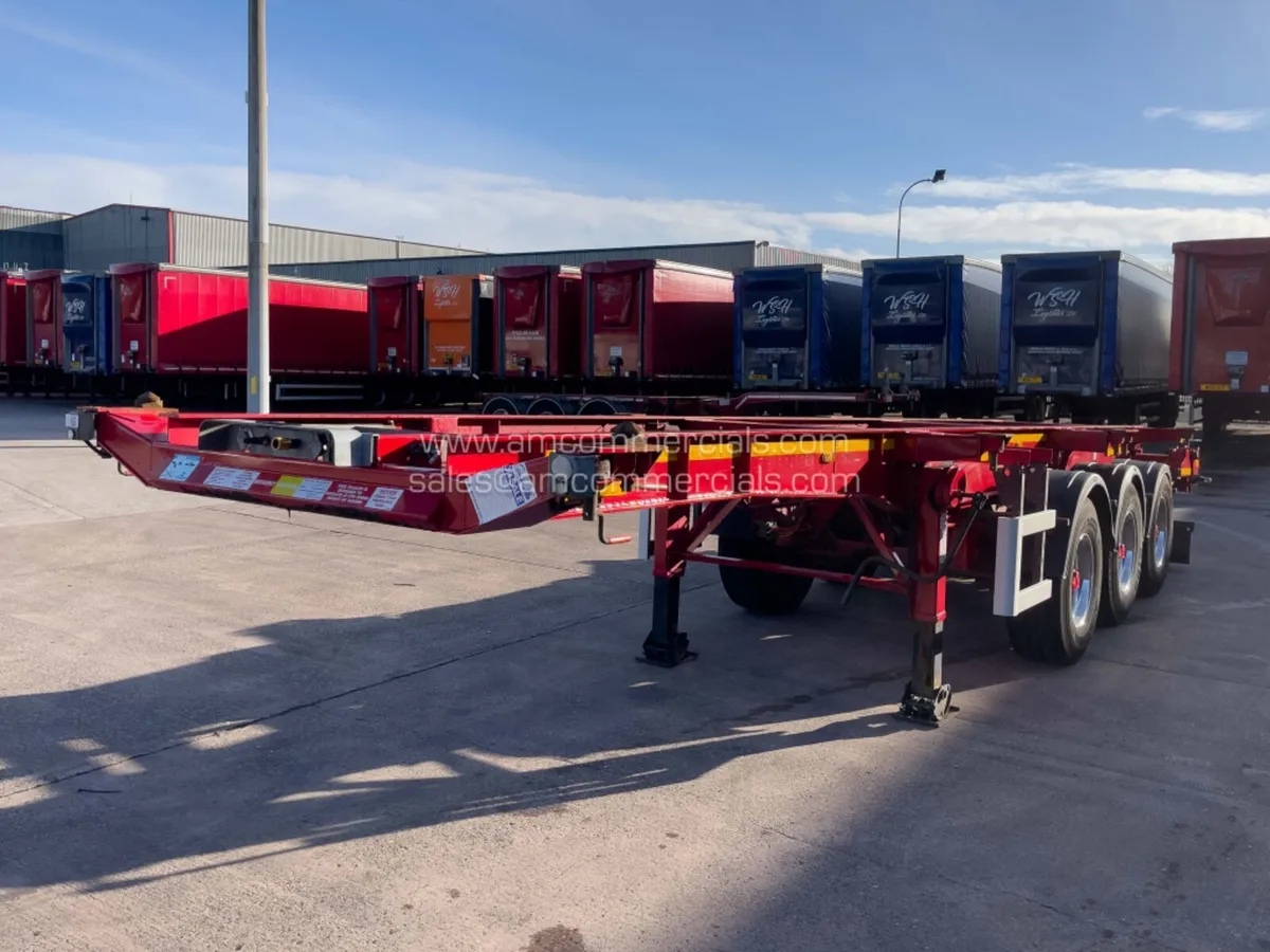 2021 DENNISON SLIDING SKELETAL TRAILER - Image 2