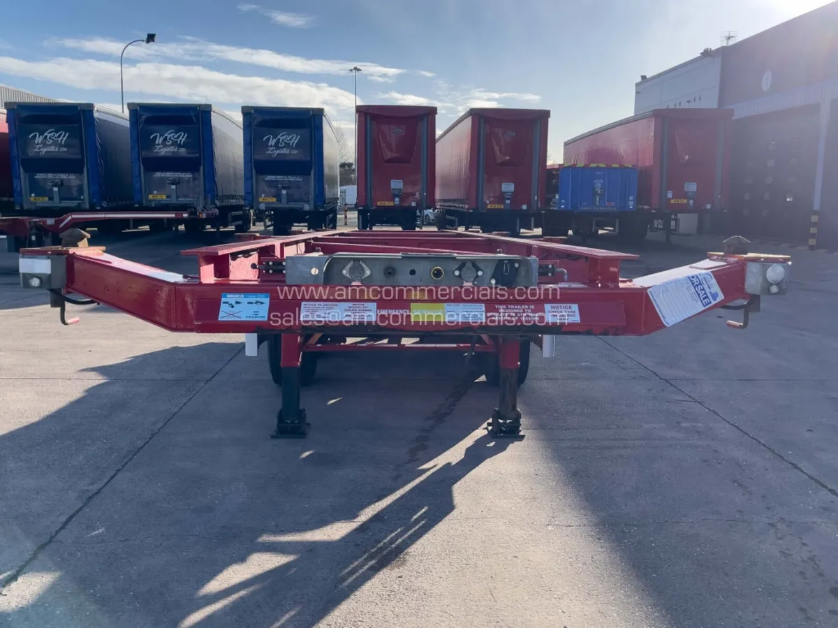 2021 DENNISON SLIDING SKELETAL TRAILER - Image 3