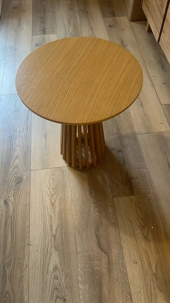 Side Table - Laura James Pale Oak 45cm - Image 2