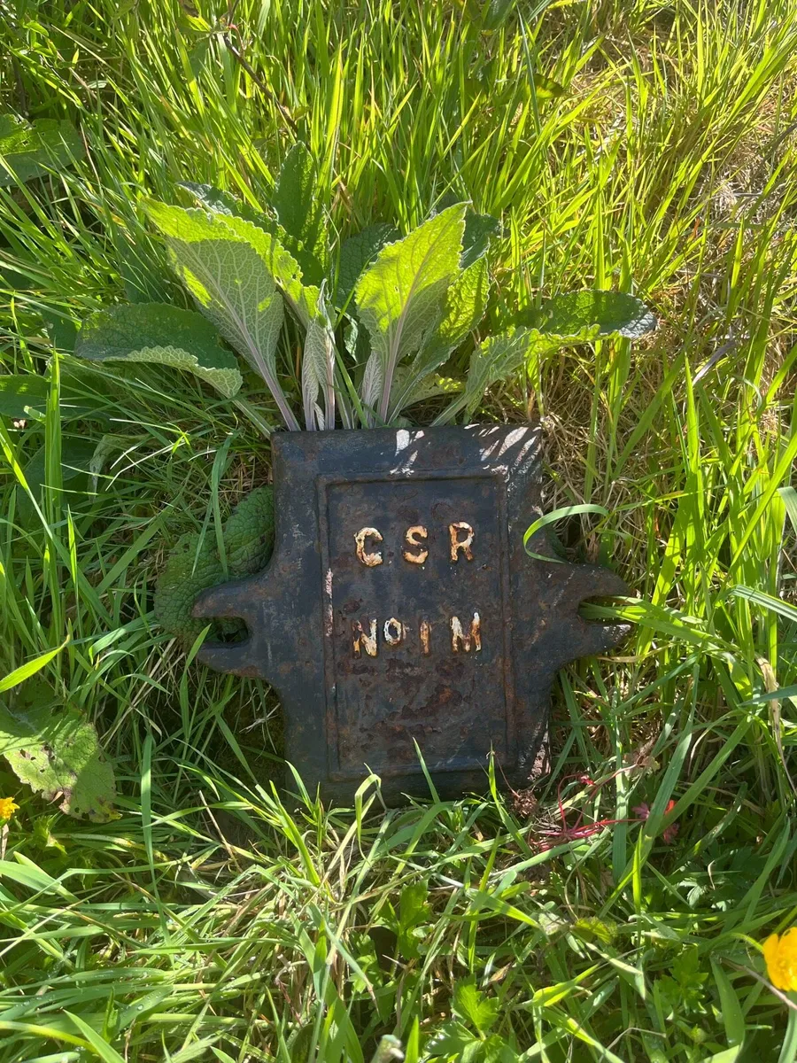 Original Great Southern Railway Cast Iron Sign - Image 2