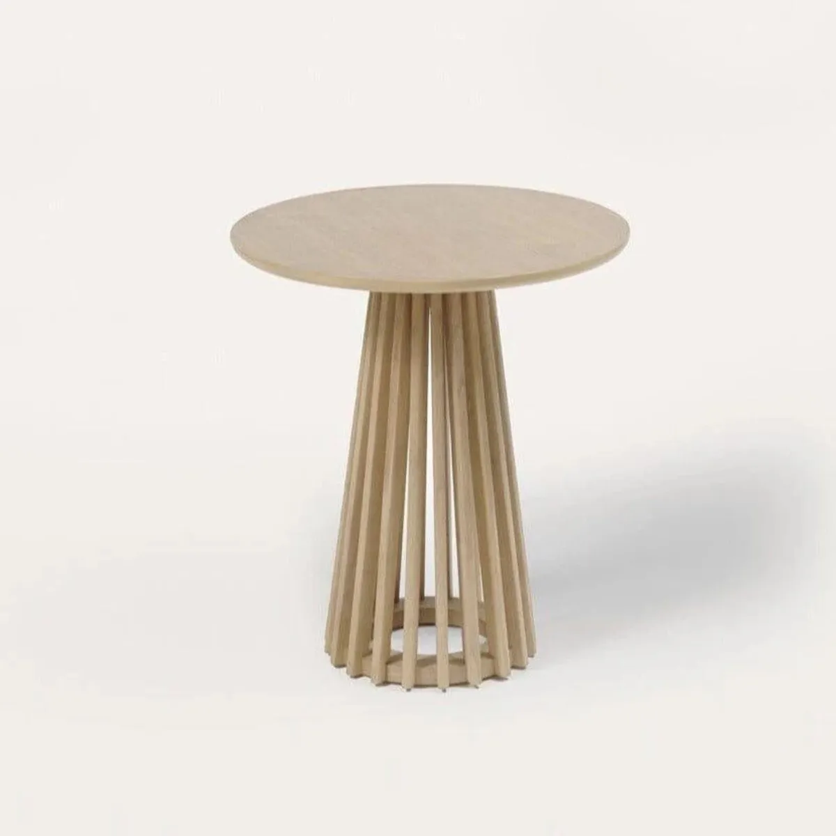 Side Table - Laura James Pale Oak 45cm - Image 1