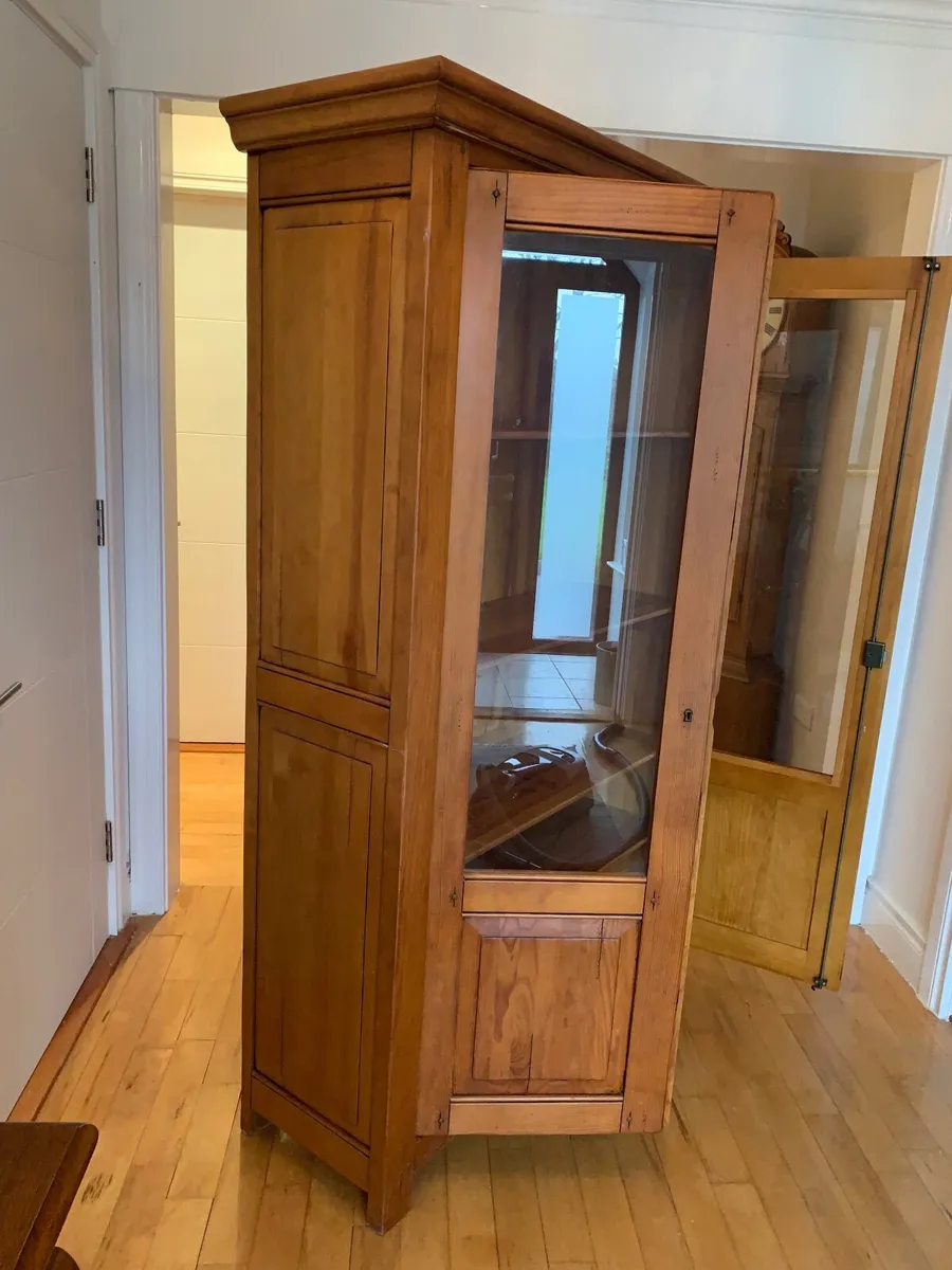 Solid French Pine Display Unit - Image 3