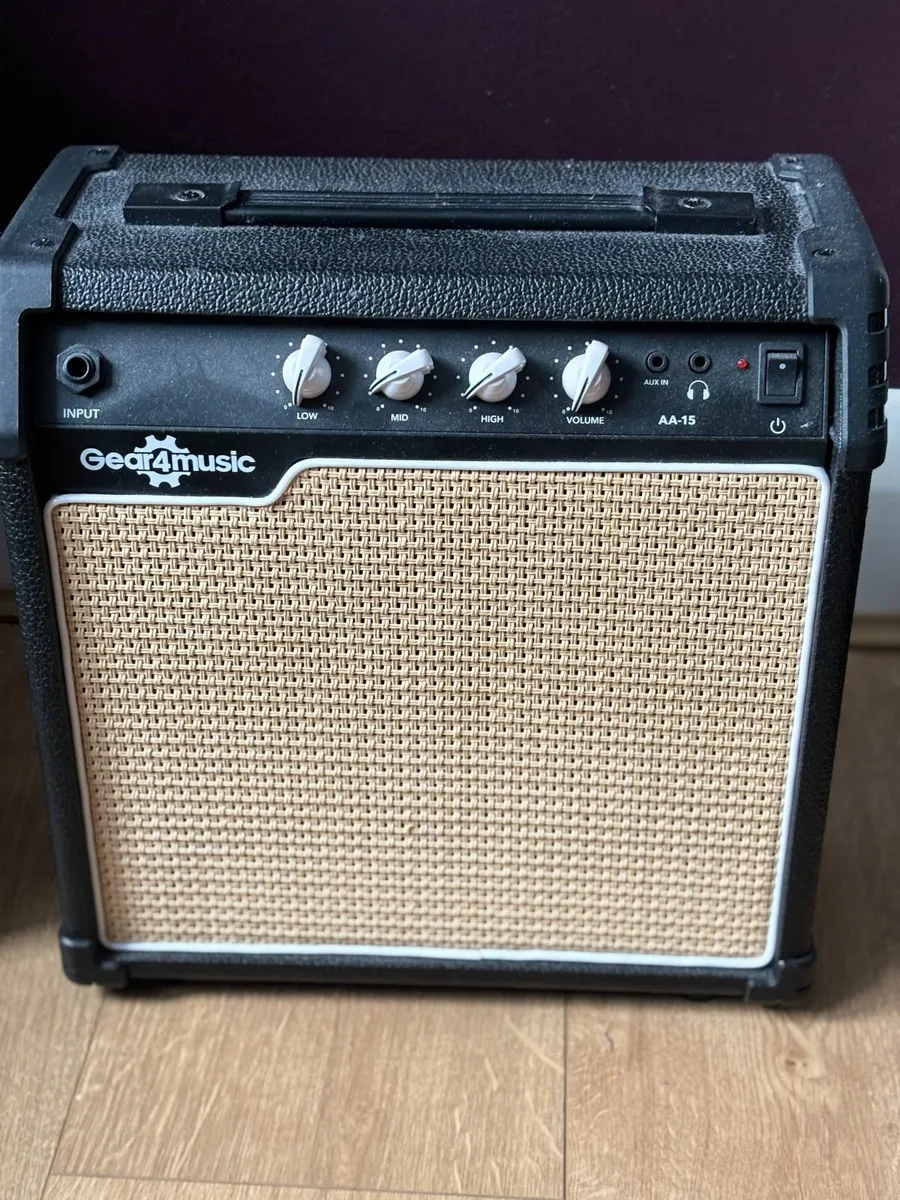 Guitar Bundle with amp - beginners nylon strings - Image 1