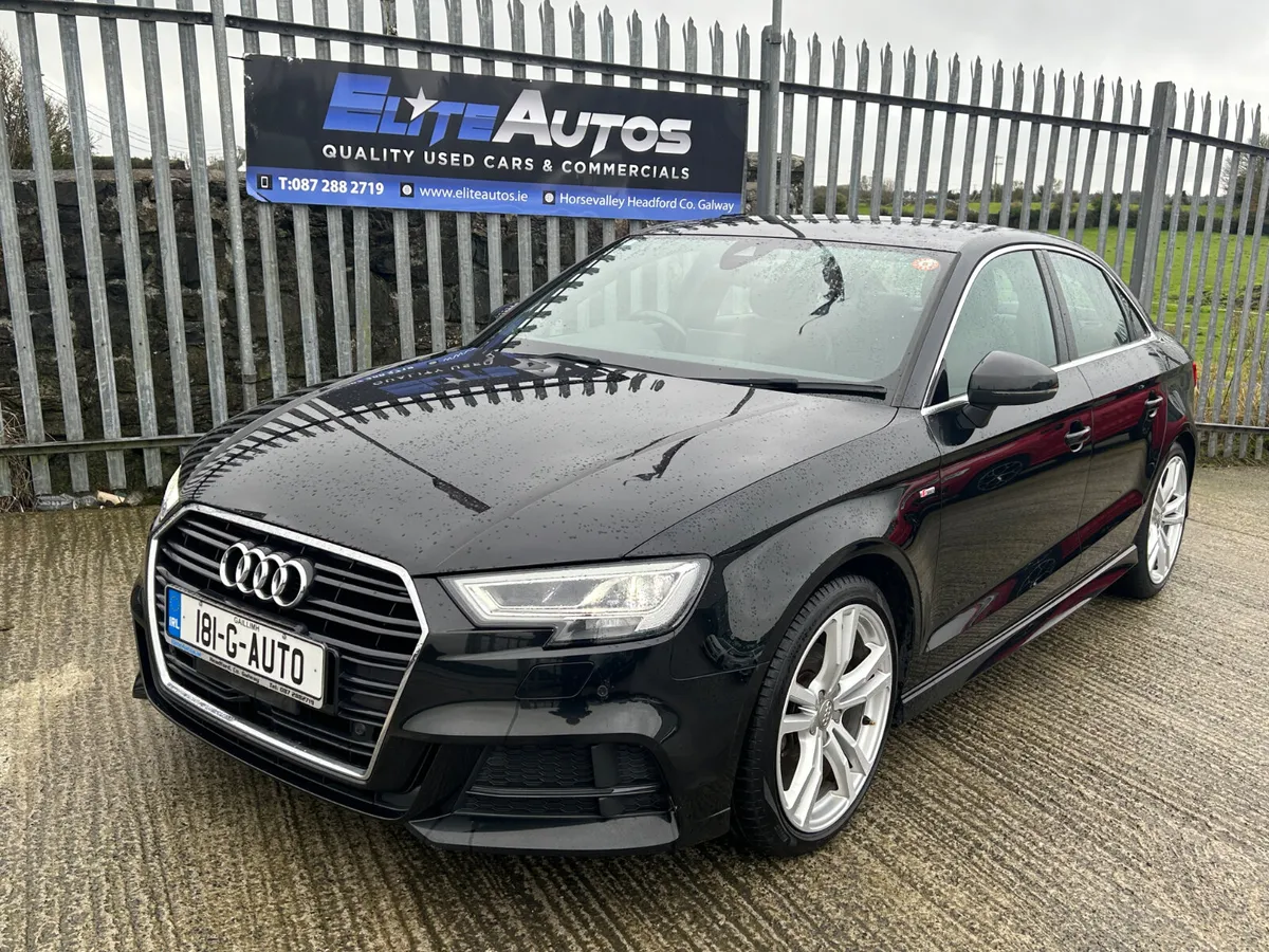 Audi A3 Saloon S line automatic  2018 - Image 1