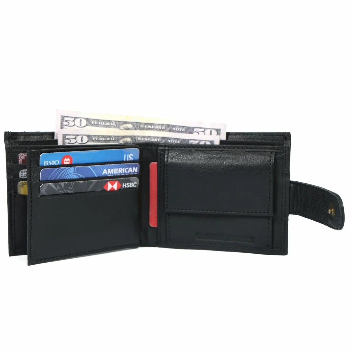 Genuine Leather RFID Blocking Wallet for Men - Image 3