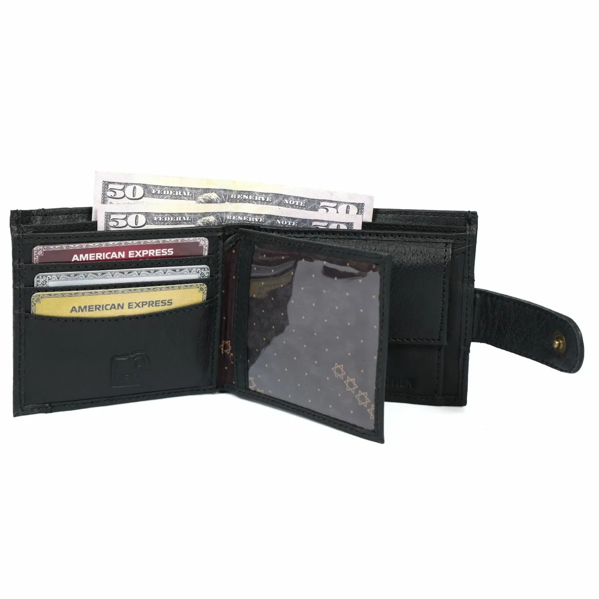 Genuine Leather RFID Blocking Wallet for Men - Image 4