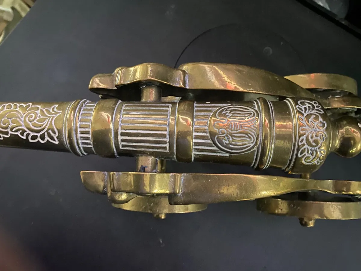 Beautiful Antique brass cannon - Image 4