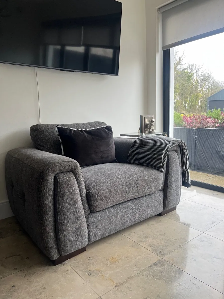 Sofa , 500 also selling marble table, 250 - Image 1