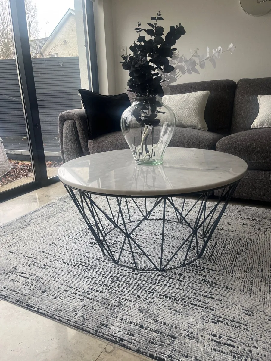 Sofa , 500 also selling marble table, 250 - Image 3