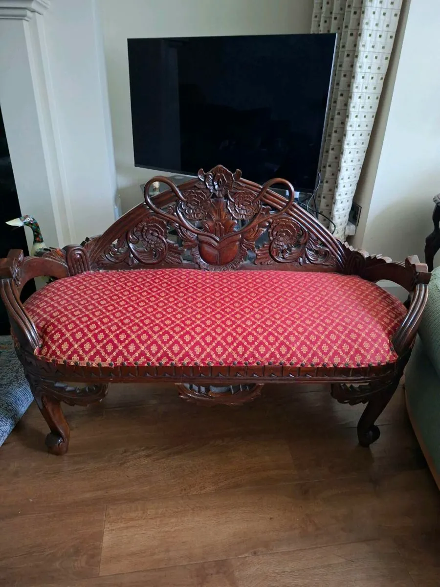 Beautiful Mahogany Chaise Lounge - Image 1