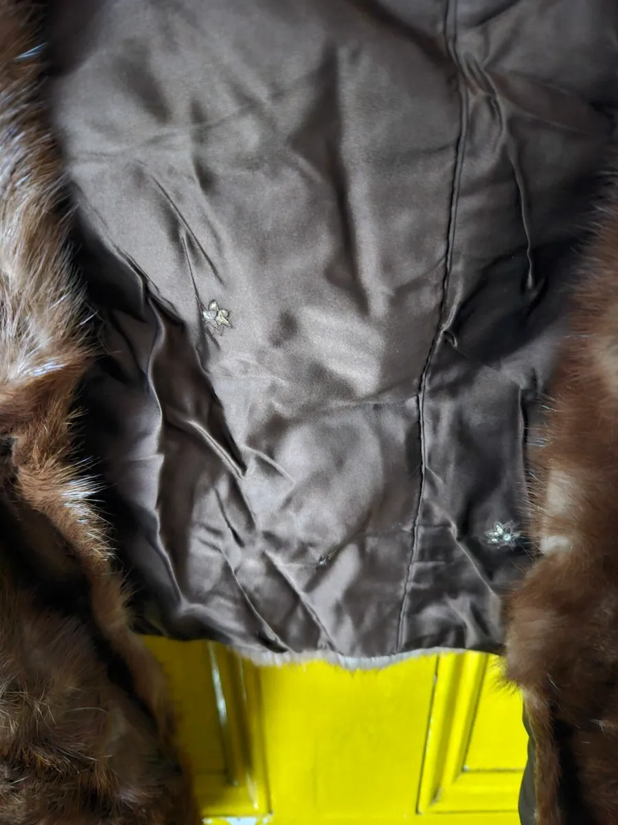 Vintage Fur Shawl - Image 2