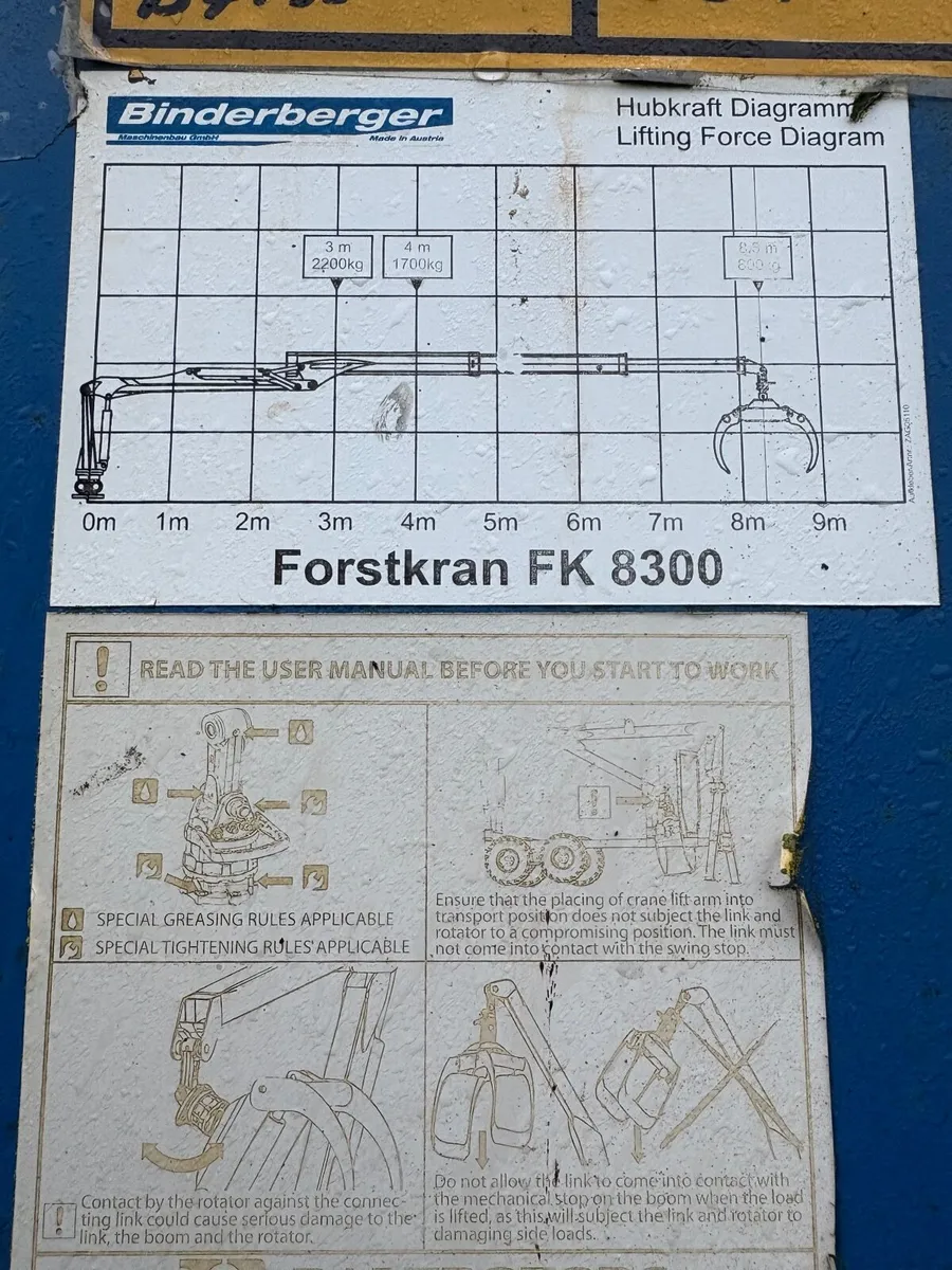 Timber forwarder trailer - forestry - Image 2
