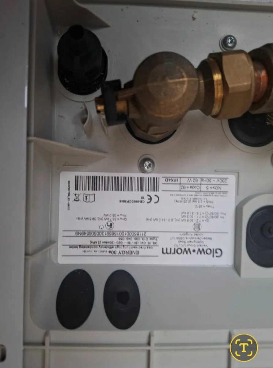 Glow warm gas boiler - Image 1