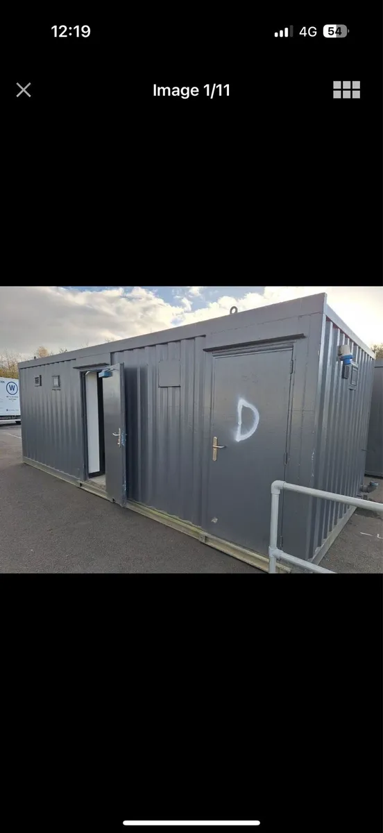 22x10 Toilet Block Container - Image 1