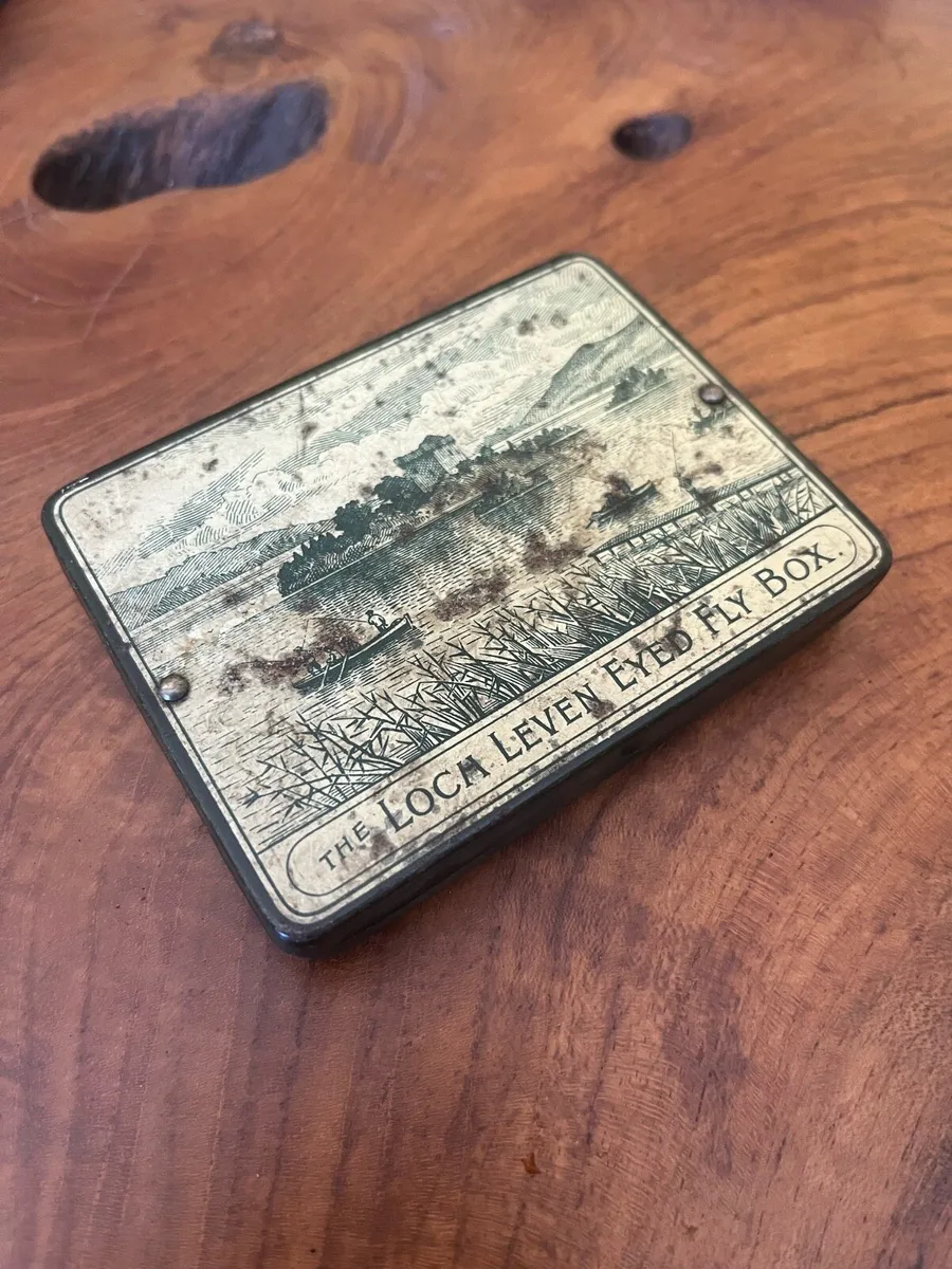 Antique Richard Wheatley Fly Case Loch Levin - Image 1